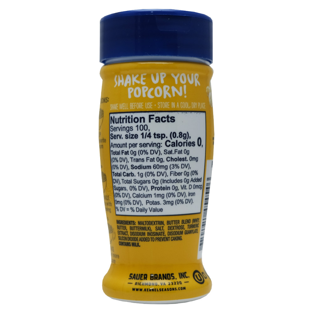 Kernel Season's Butter Popcorn Seasoning 80g - Bahrain Alosraonline store