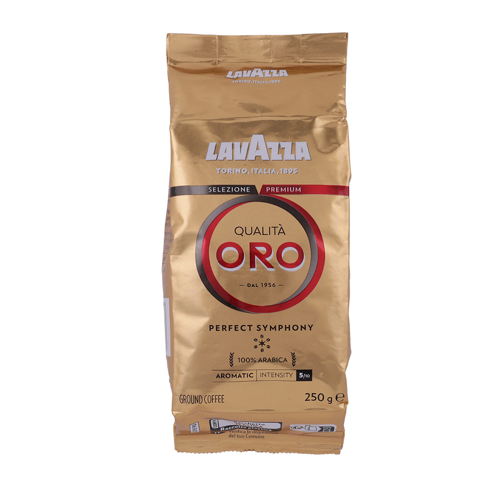 Lavazza Gold Quality Oro Ground Coffee 250g 