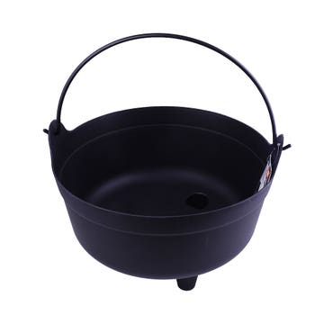 Smiffys Black Lifesize Witch's Cauldron Large