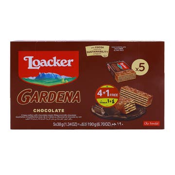 Loacker Gardena Chocolate Wafer 190g [Special Offer] - Available at Alosra Online Supermarket