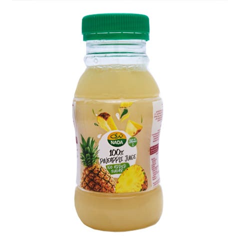 Nada No Added Sugar Pineapple Drink 200ml - Available at Alosra Online Supermarket