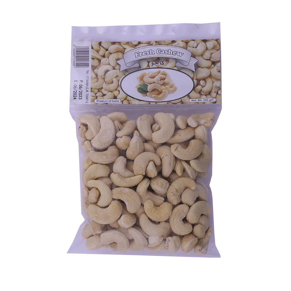 WGN Fresh Cashew Nut 200g back image