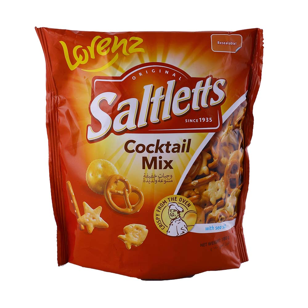 Lorenz Saltletts Cocktail Mix 180g - Available at Alosra Online Supermarket