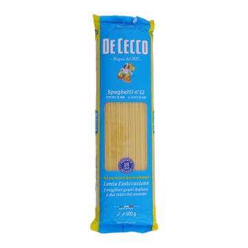 De Cecco Spaghetti Pasta 500g - Available at Alosra Online Supermarket