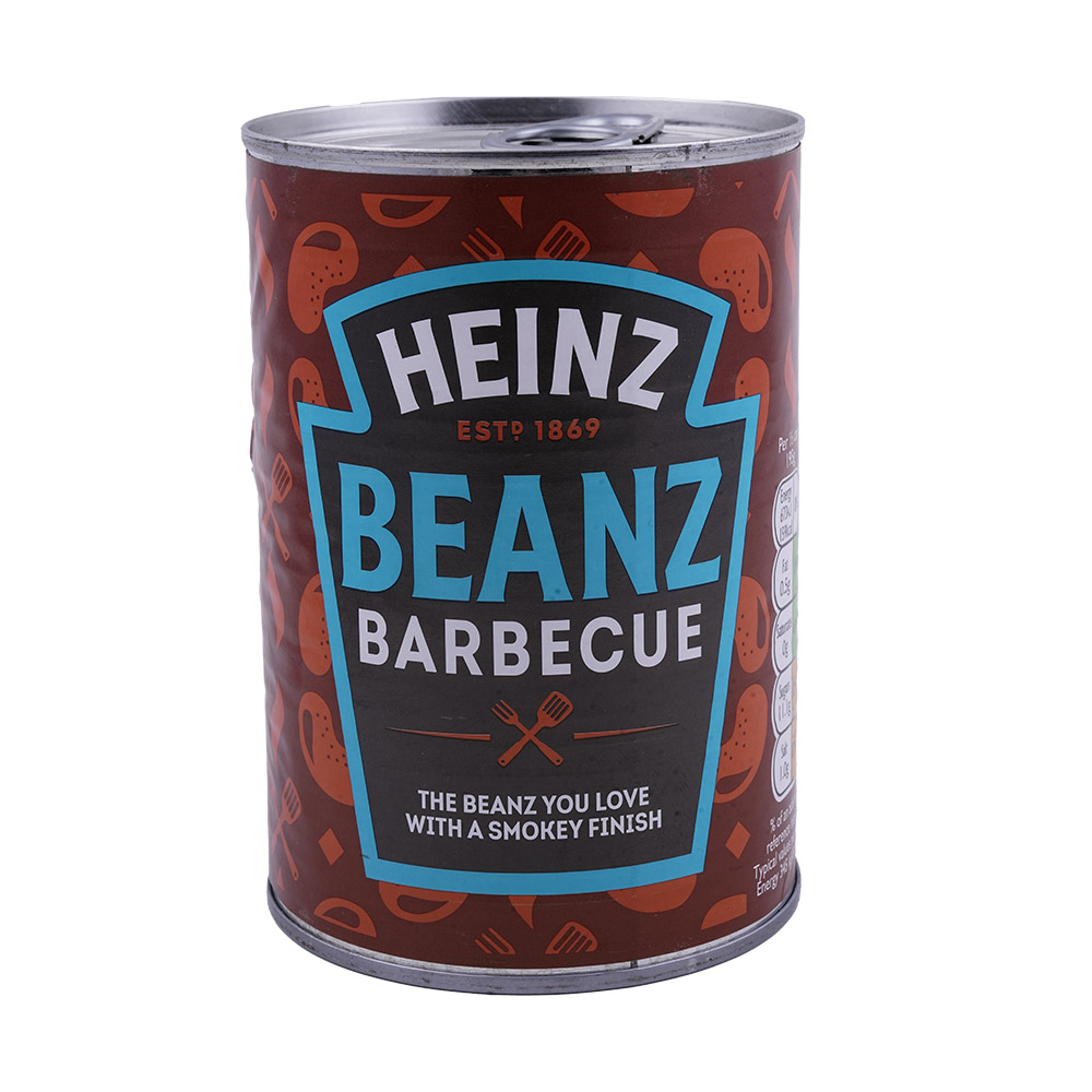 Heinz Beanz BBQ 390g - Available at Alosra Online Supermarket