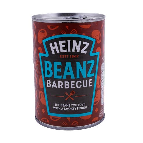 Heinz Beanz BBQ 390g - Available at Alosra Online Supermarket