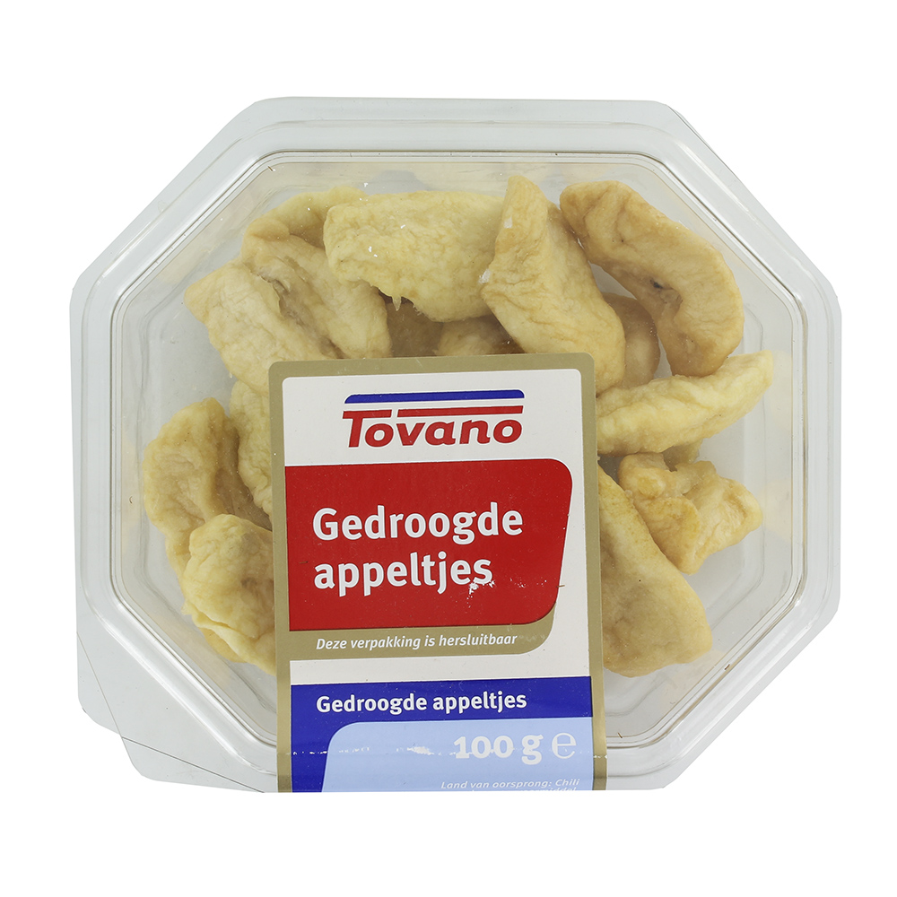 Tovano Dried Apples 100g - Available at Alosra Online Supermarket