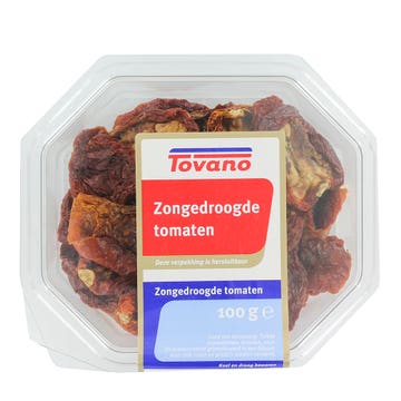 Tovano Tomatoes Sundried 100g - Available at Alosra Online Supermarket