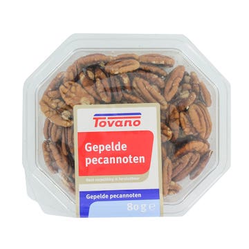 Tovano Peeled Pecan Nuts 80g - Available at Alosra Online Supermarket