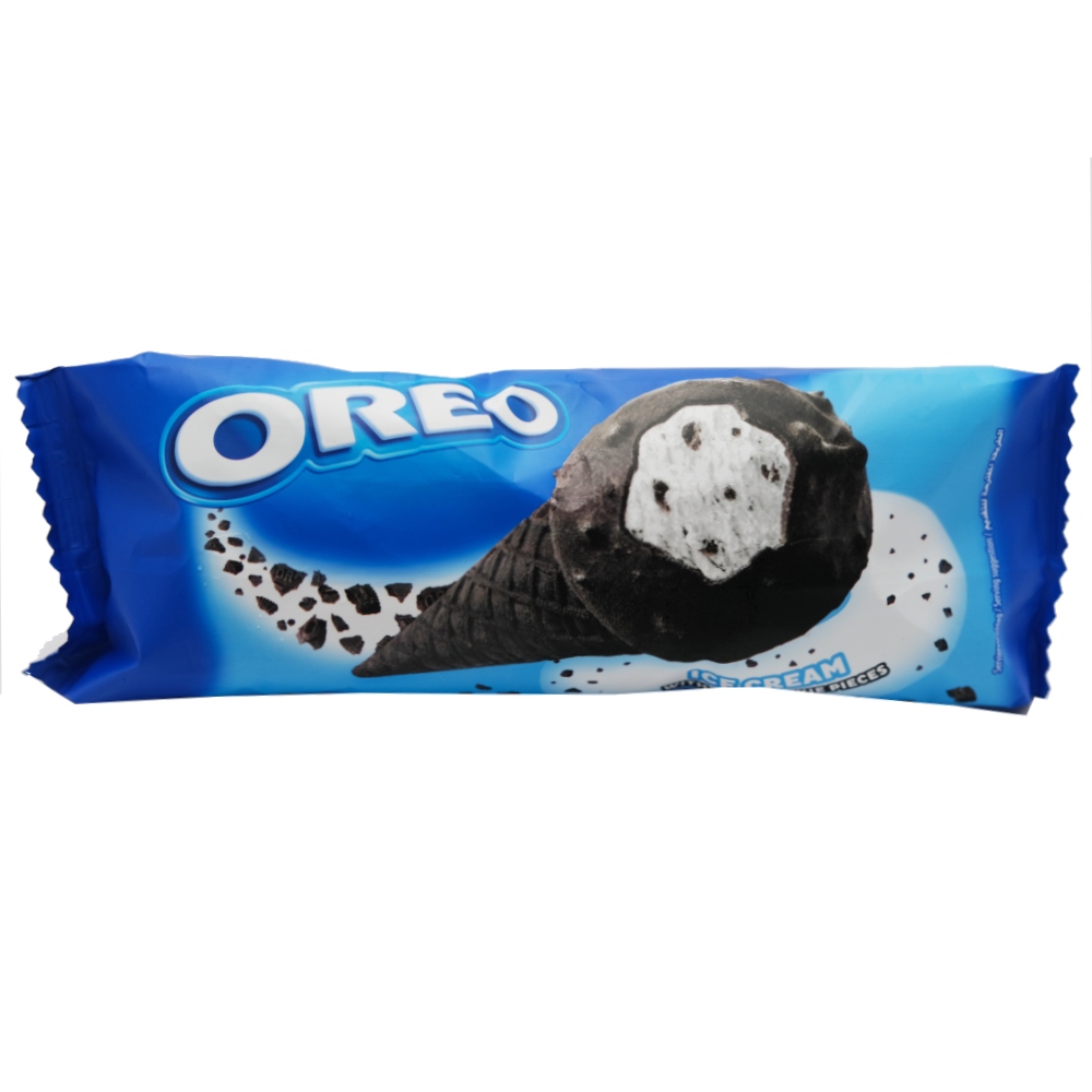Oreo Ball Top Cone Ice Cream 110ml - Available at Alosra Online Supermarket