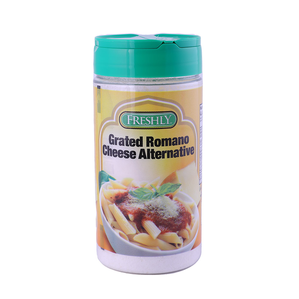Freshly Grated Romano Cheese Alternative 227g - Available at Alosra Online Supermarket
