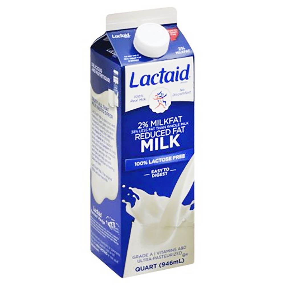 Lactaid Reduced Fat Milk 2% 946ml