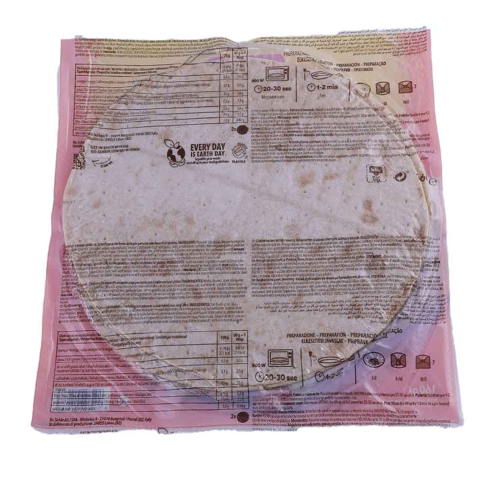 Schar Gluten Free Wraps 160g back image