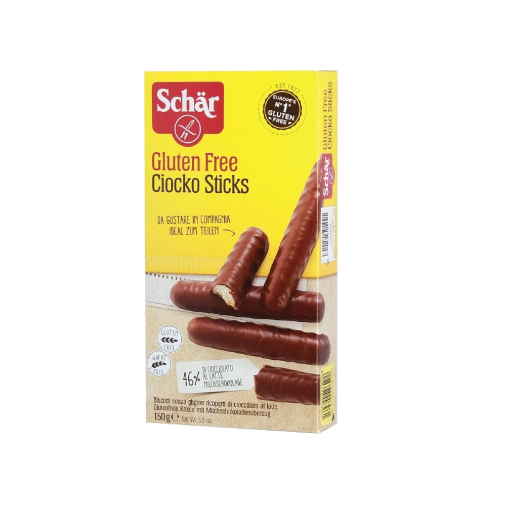 Schar Gluten Free Ciocko Sticks 150g - Available at Alosra Online Supermarket