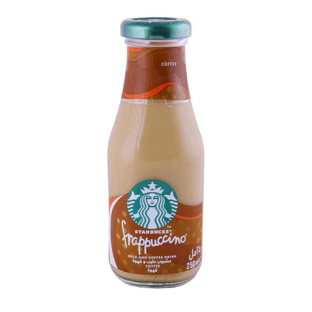 Starbucks Frappuccino Coffee Drink [Glass Bottle] 250ml - Available at Alosra Online Supermarket