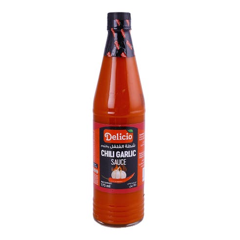 Delicio Chili Garlic Sauce 175ml - Available at Alosra Online Supermarket