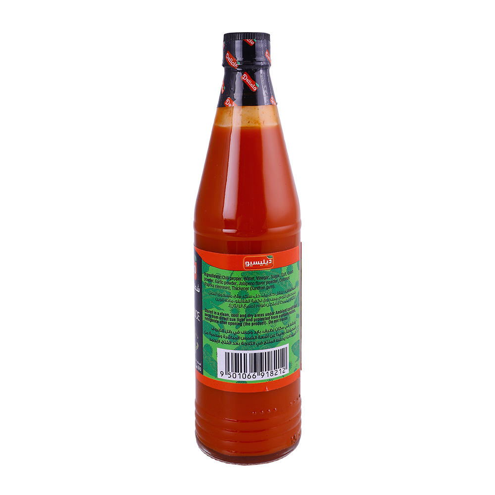 Delicio Sweet Jalapeno Sauce 175ml back image