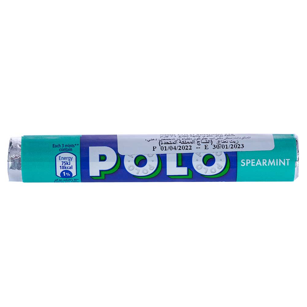 Polo Spearmint Mints 34g - Available at Alosra Online Supermarket