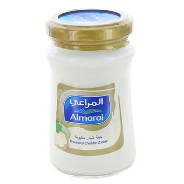 Almarai Spreadable Processed Cheddar Cheese 200g - Available at Alosra Online Supermarket