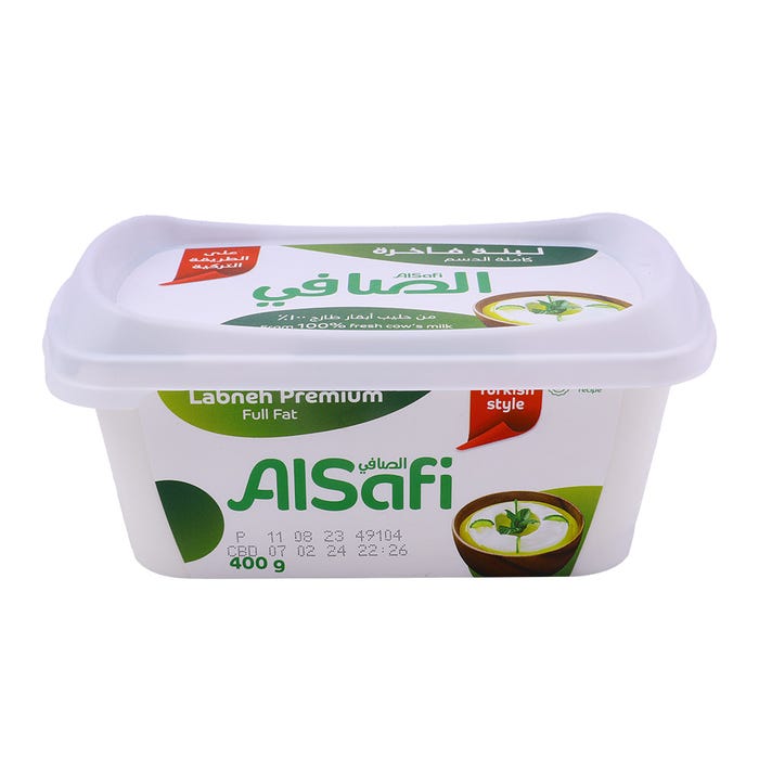 Alsafi Full Fat Turkish Labneh 400g - Available at Alosra Online Supermarket