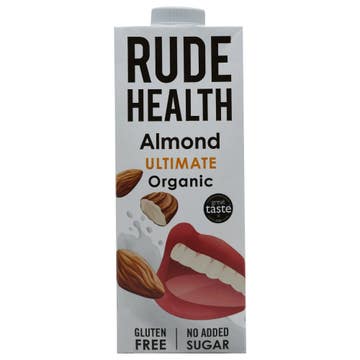 Rude Health Ultimate Almond Organic Drink 1L - Available at Alosra Online Supermarket