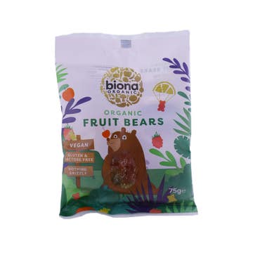 Biona Organic Mini Fruit Bears 75g - Available at Alosra Online Supermarket
