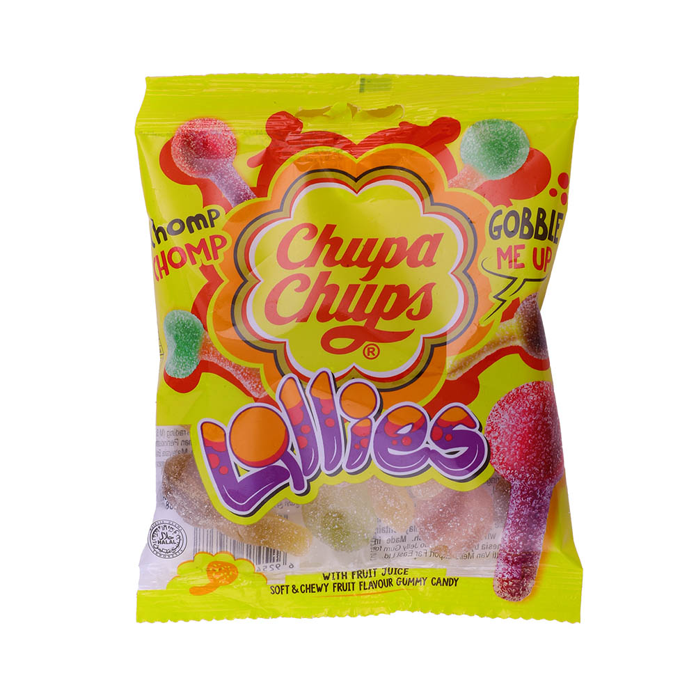 Chupa Chups Jellies Lollies 90g 
