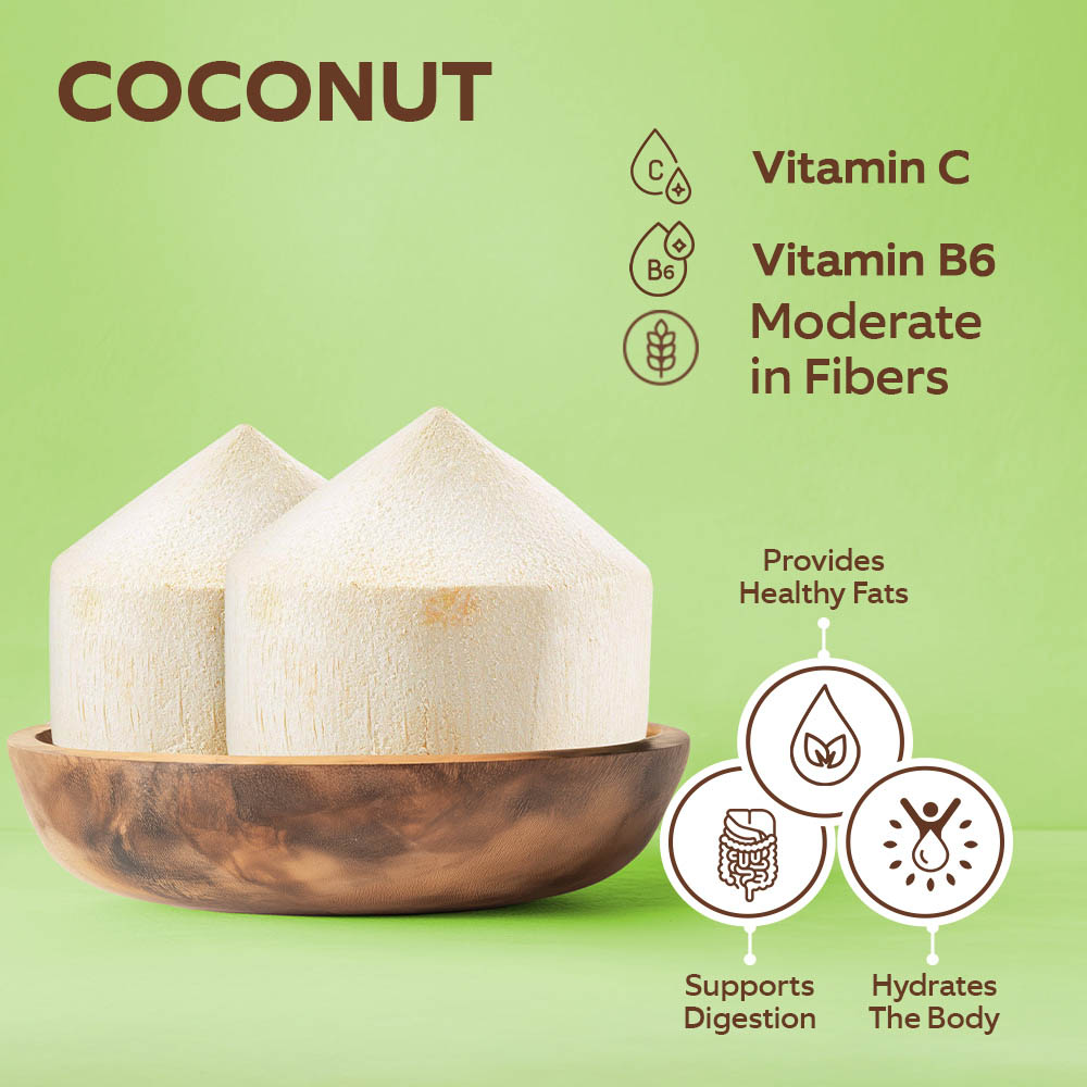 Coconut Young With Straw [Per Piece] lifestyle image
