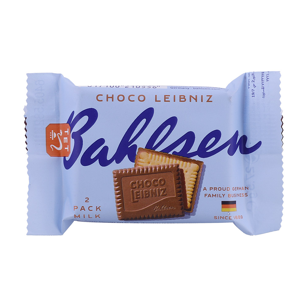 Bahlsen Choco Leibniz Milk 28g - Available at Alosra Online Supermarket