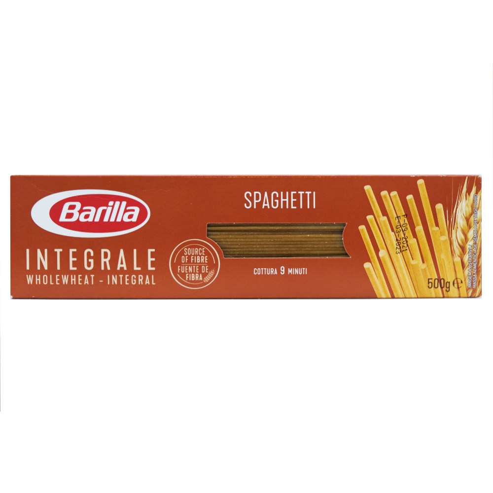Barilla Spaghetti Integrale 500g - Available at Alosra Online Supermarket