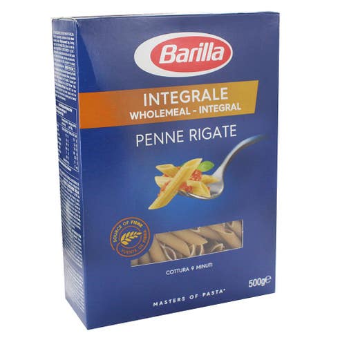Barilla Integral Penne Rigate 500g - Available at Alosra Online Supermarket