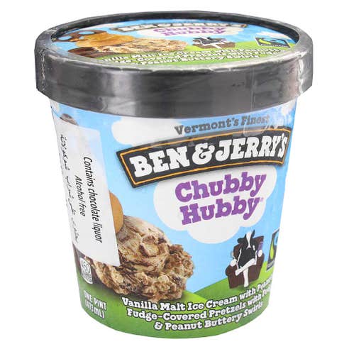 Ben & Jerry's Chubby Hubby Ice Cream 473ml - Available at Alosra Online Supermarket