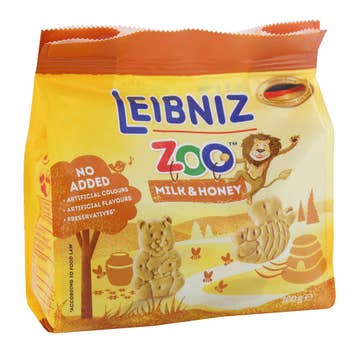 Bahlsen Biscuits Zoo Milk & Honey 100g - Available at Alosra Online Supermarket