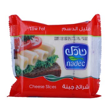 Nadec Low Fat Cheese Slice 200g 