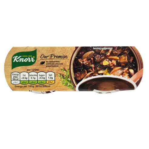 Knorr Rich Beef Stock Pot 4's 28g - Available at Alosra Online Supermarket