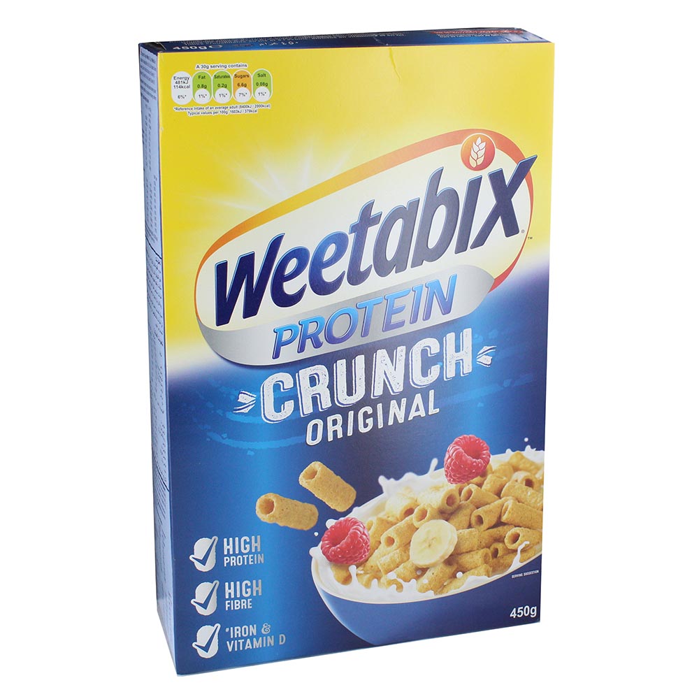 Weetabix Protein Crunch Original Cereal 450g - Available at Alosra Online Supermarket