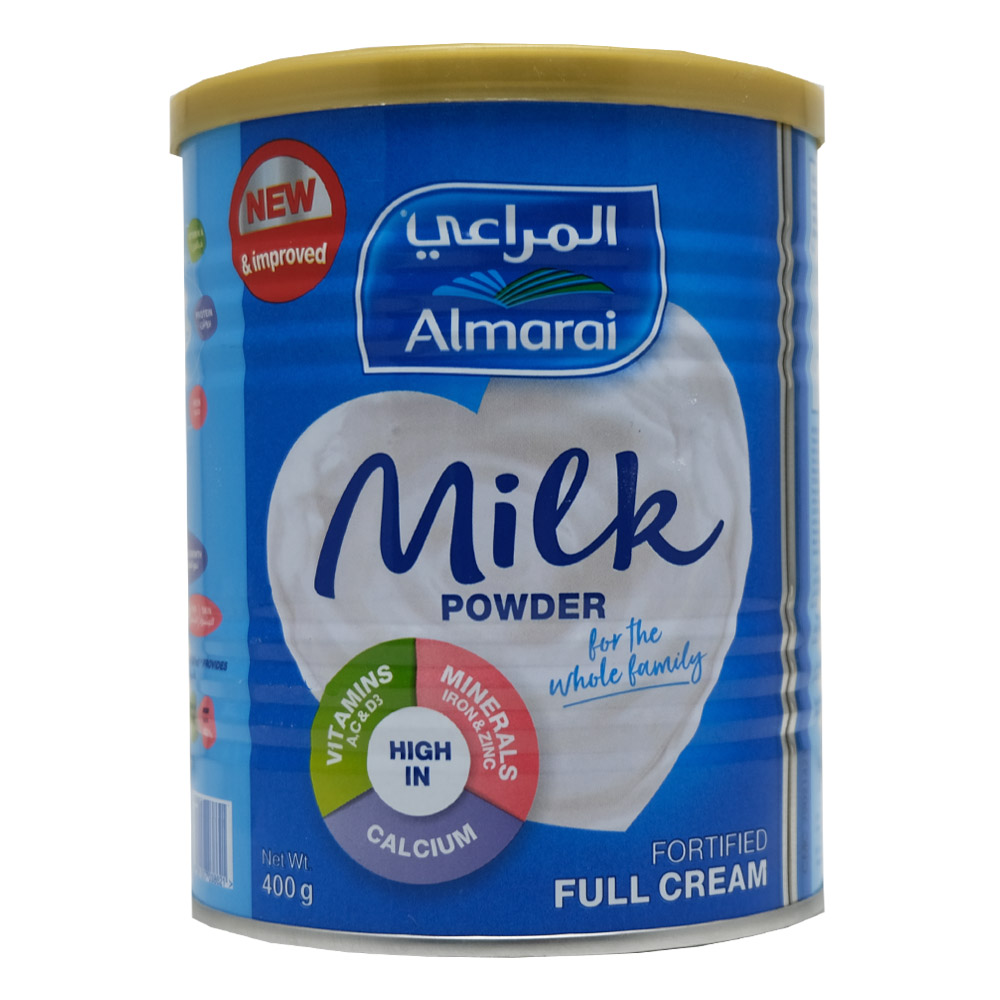 Almarai Milk Powder 400g - Available at Alosra Online Supermarket