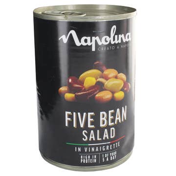 Napolina Five Bean Salad 240g - Available at Alosra Online Supermarket