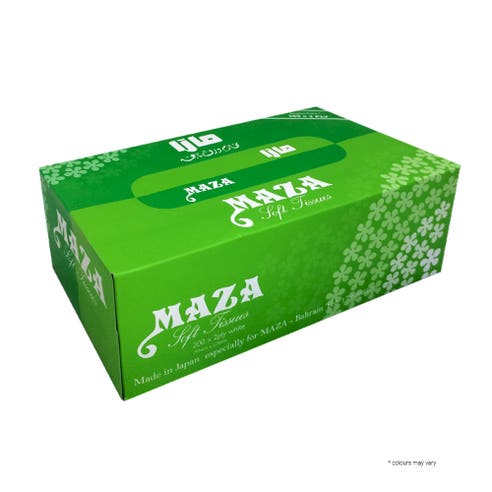 Maza Facial Tissue Boxes 200's - Available at Alosra Online Supermarket