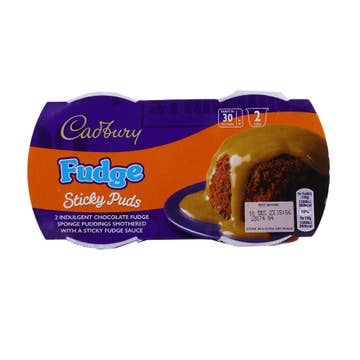 Cadbury Fudge Sponge Pudding 108g - Available at Alosra Online Supermarket