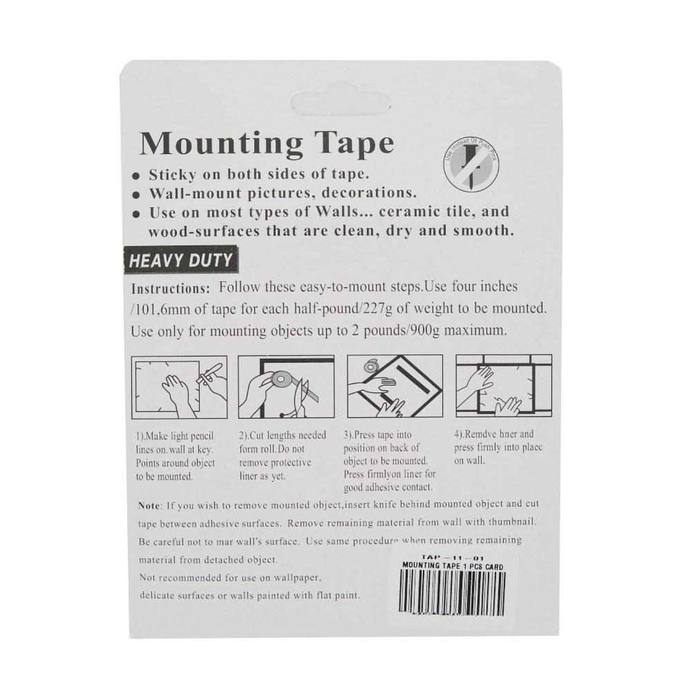 Mounting Tape back image