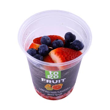 Mixed Fruit Cup With Blueberries - Available at Alosra Online Supermarket