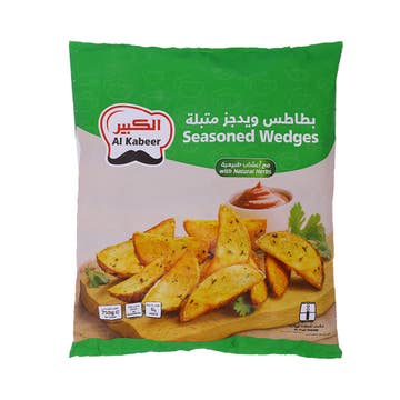 Al Kabeer Seasoned Wedges 750g