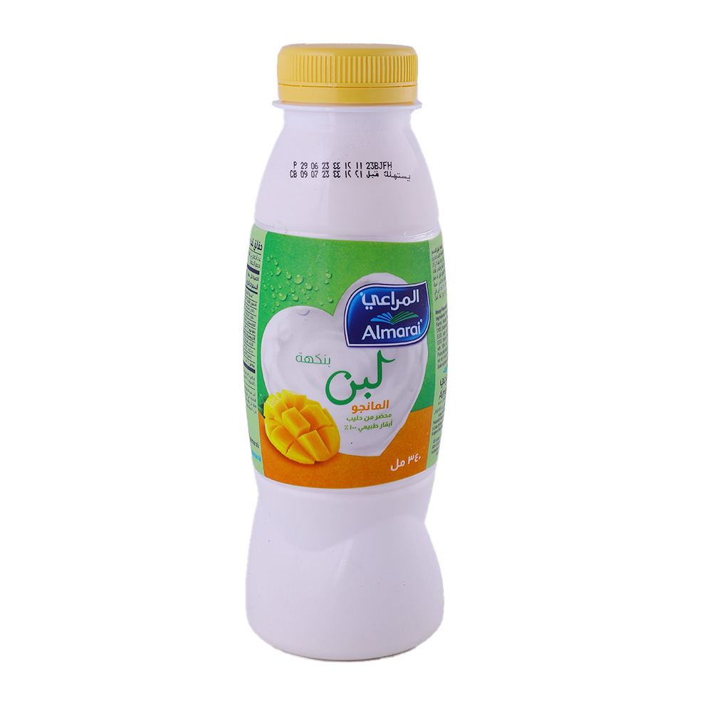 Almarai Mango Flavoured Laban Drink 340ml back image