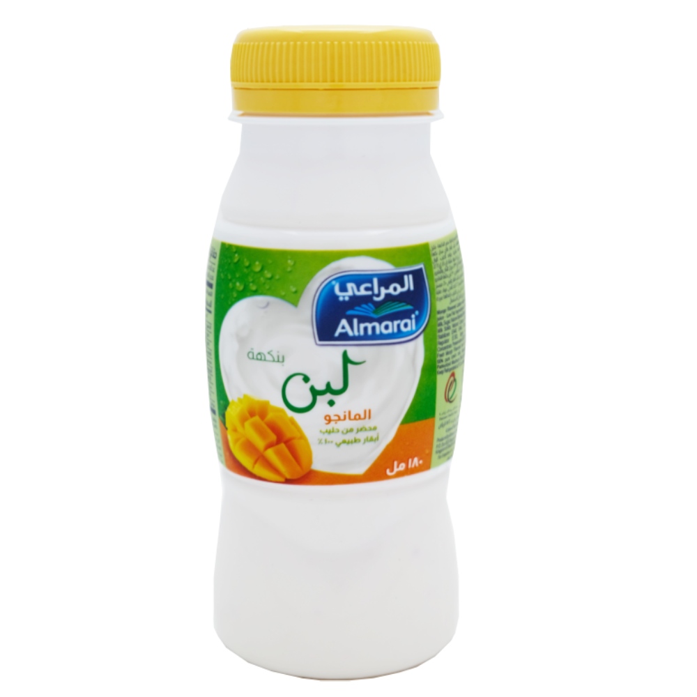 Almarai Mango Flavoured Laban Drink 180ml back image