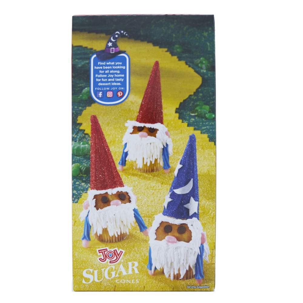 Joy Sugar Cones 142g [12's] back image