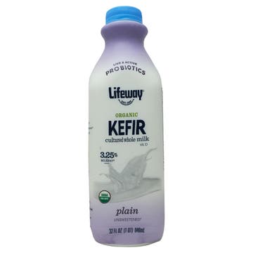 Lifeway Organic Cultured Whole Natural Kefir Milk 944ml - Available at Alosra Online Supermarket