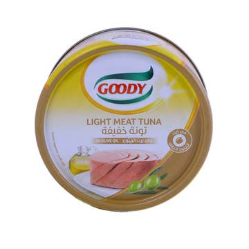 Goody Light Meat Tuna In Olive Oil 160g - Available at Alosra Online Supermarket