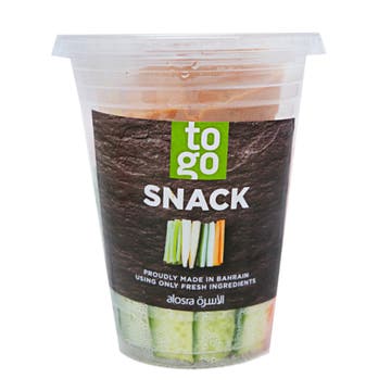 Vegetables Crudite Cup With Sundried Tomato Hummus Dip - Available at Alosra Online Supermarket