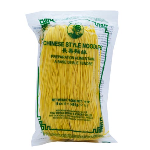 Thai Cook Chinese Noodles Yellow 454g - Available at Alosra Online Supermarket